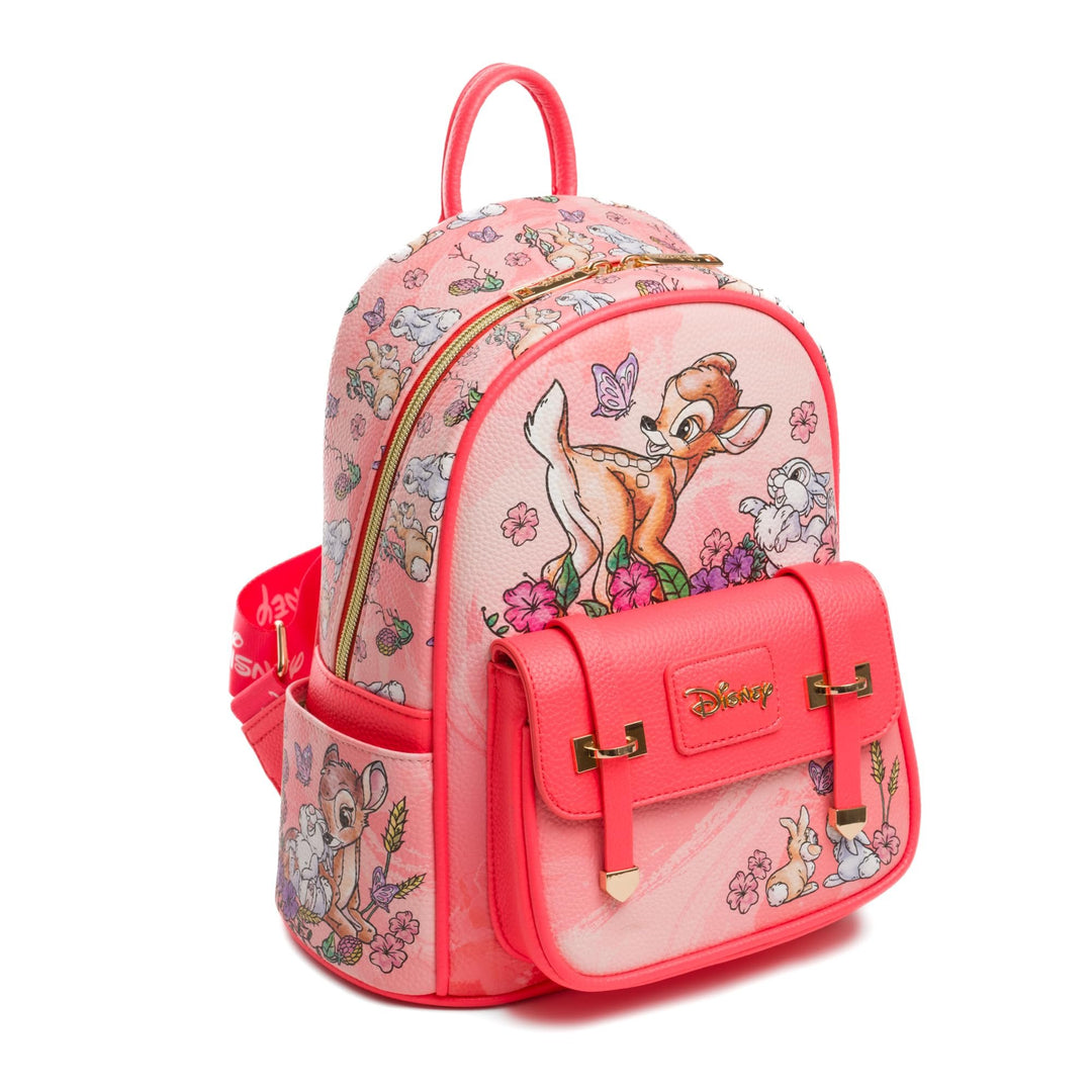 Wondapop Disney Bambi and Thumper 11" Vegan Leather Fashion Mini Backpack