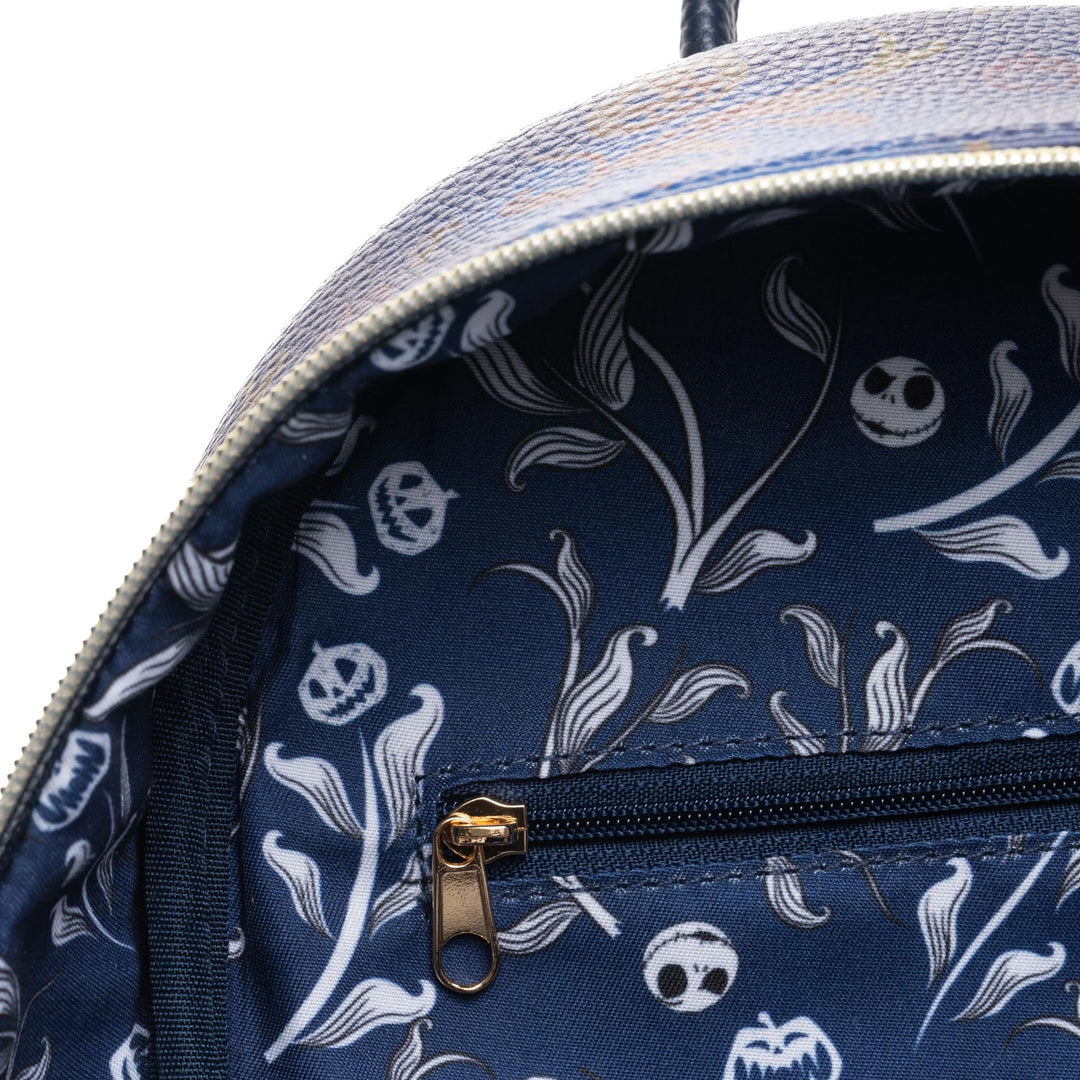 Wondapop Disney The Nightmare Before Christmas Nightmares Do Come True 11" Vegan Leather Mini Daypack