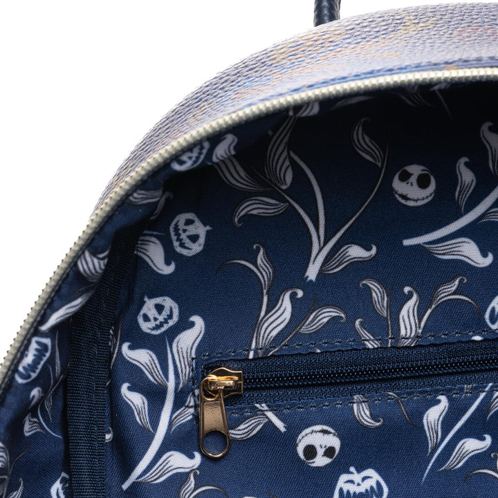 Wondapop Disney The Nightmare Before Christmas Nightmares Do Come True 11" Vegan Leather Mini Daypack
