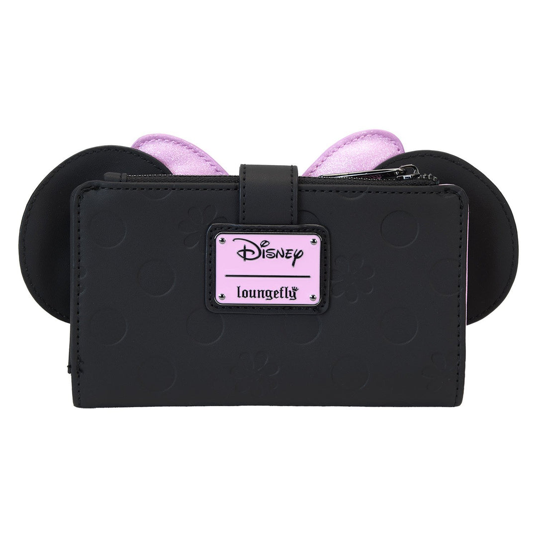 Loungefly Disney Minnie Mouse Floral Rock the Dots Flap Wallet