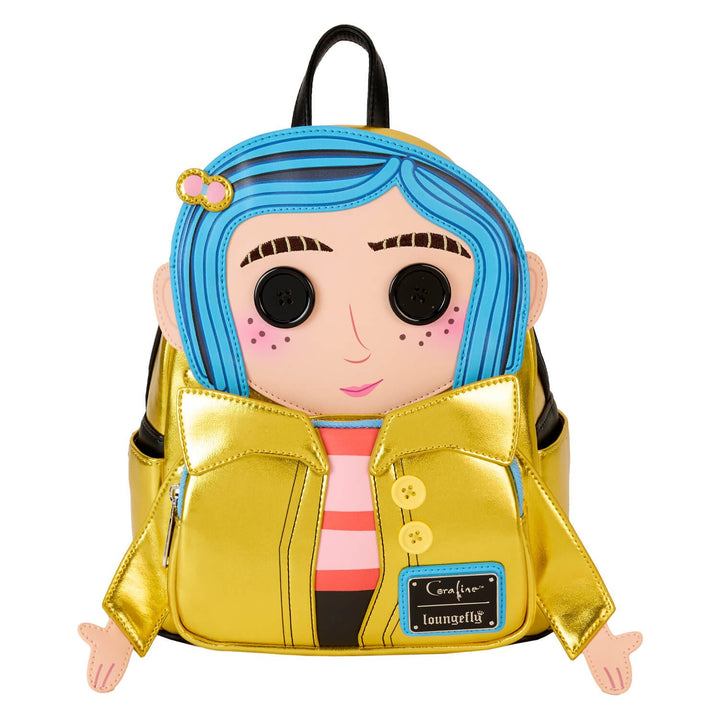 Exclusive Loungefly Laika Coraline Traditional Tattoo AOP popular Mini Backpack