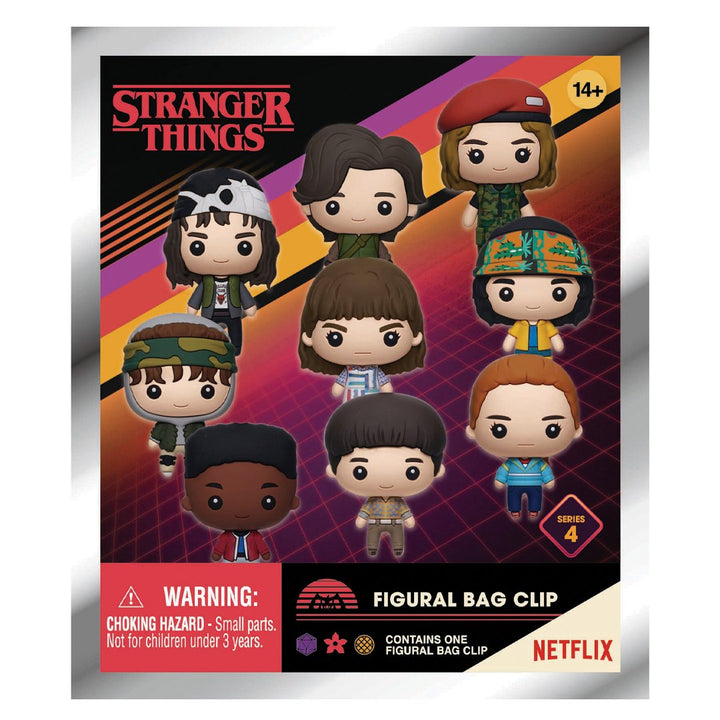 Stranger Things 3D Foam Bag Clip Series 4 Blind Bag