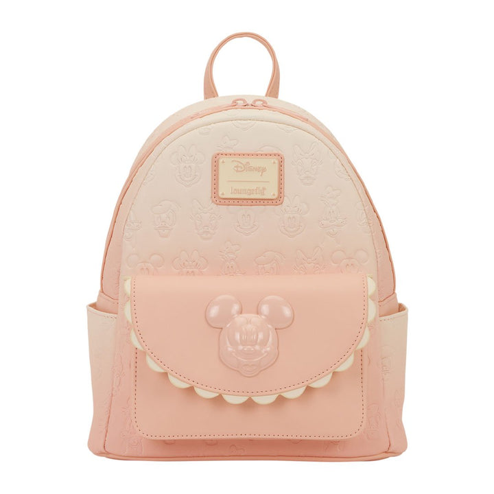Loungefly Disney Mickey &amp; Friends All-Over Print Mini Backpack