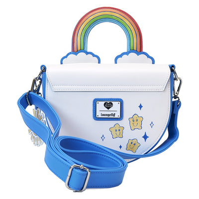 Loungefly Care Bears Care-A-Lot Rainbow Handle Crossbody Bag
