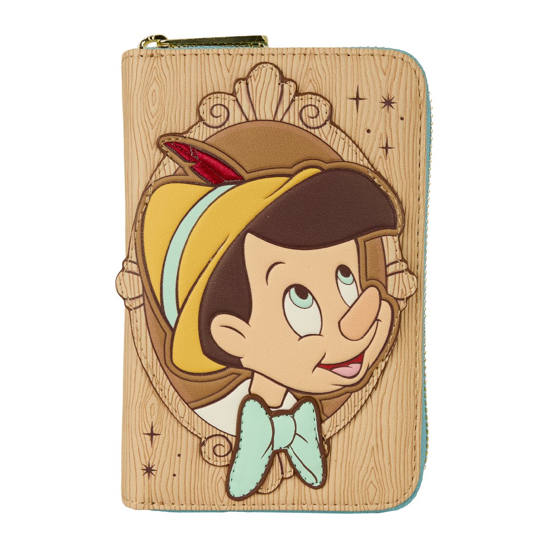 Loungefly Disney Pinocchio Cameo Zip Around Wallet