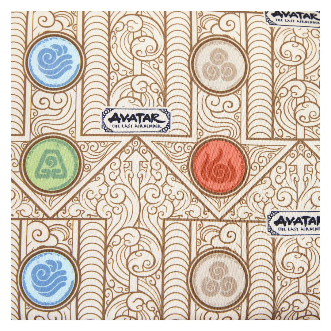 Loungefly Nickelodeon Avatar: The Last Airbender Bending Arts Nylon Full-Size Backpack
