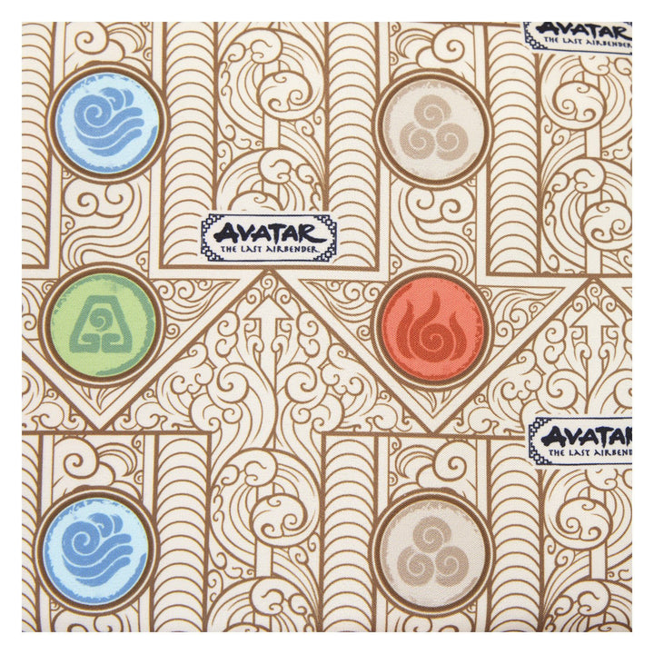 Loungefly Nickelodeon Avatar: The Last Airbender Bending Arts Nylon Full-Size Backpack