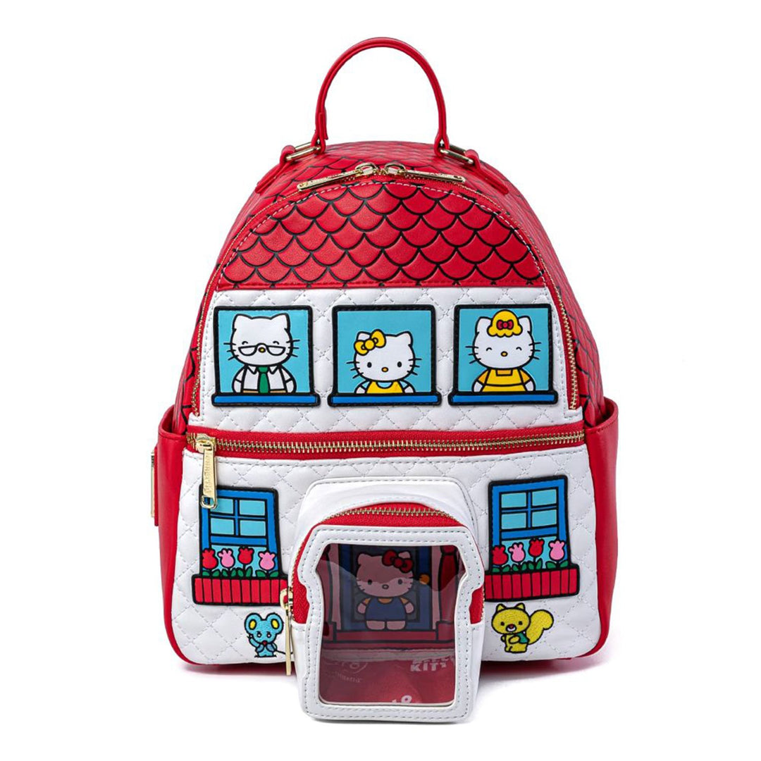 【Loungefly】Hello Kitty ミニバックパック Sanrio Exclusive Hello Kitty Quilted Texture Mini Backpack