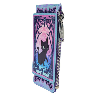 Loungefly Disney Hocus Pocus Tarot Card Large Cardholder angled