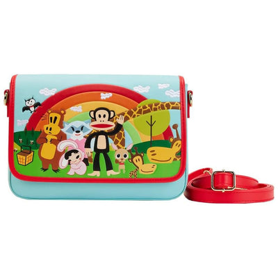 Loungefly Paul Frank Rainbow Group Crossbody