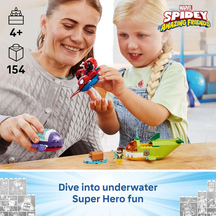 LEGO Marvel Spidey and His Amazing Friends Spidey: Underwater Vehicles (11207)