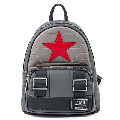 Loungefly Marvel Winter Soldier Cosplay Mini Backpack