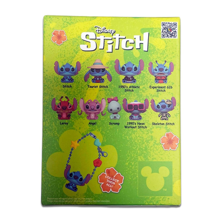 Disney Stitch Charm 3D Foam Bag Clip Blind Bag