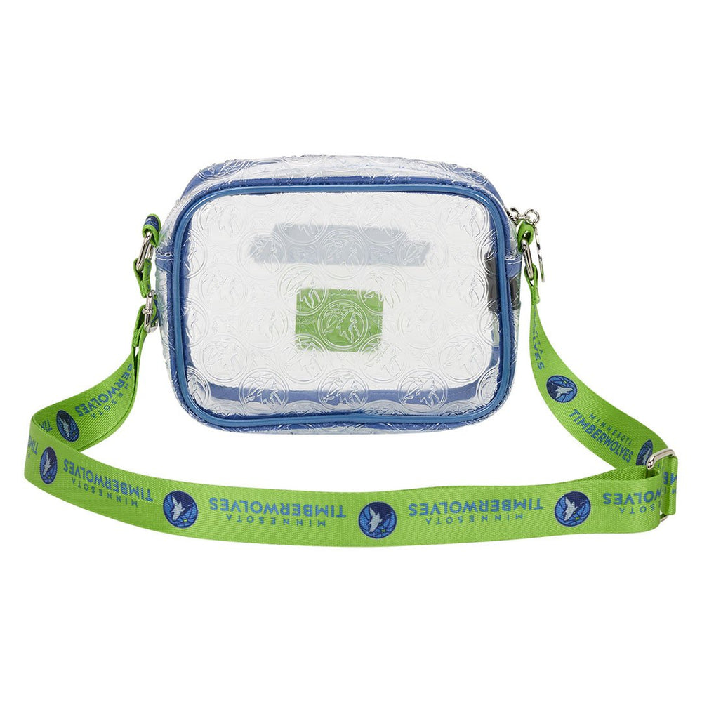 Loungefly NBA Minnesota Timberwolves Clear Crossbody Bag