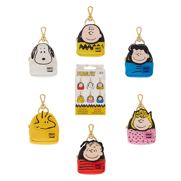 Loungefly Peanuts Mystery Mini Backpack Bag Charms