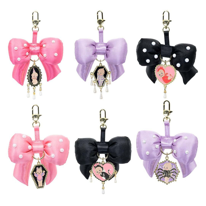 Whatever Makes You Happy Kewpie Mystery Puffy Bow Cameo Blind Box Bag Clip