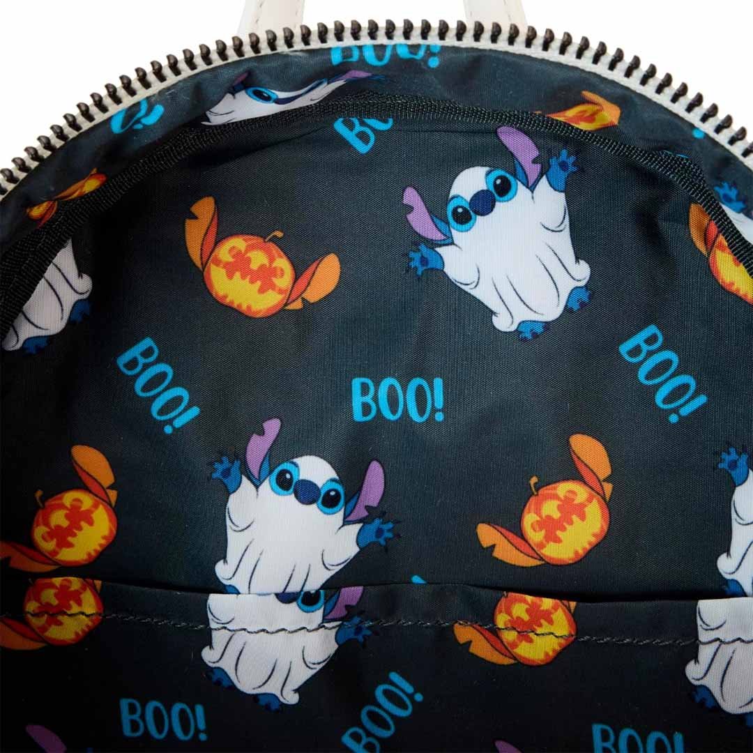 【Loungefly】ディズニー ゴーストスティッチ バックパック Loungefly Disney Lilo & Stitch Stitch Ghost Cosplay Mini