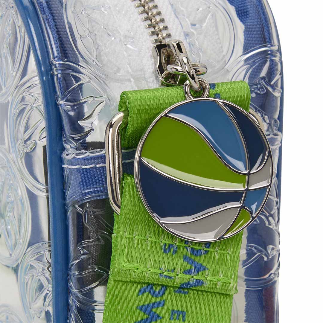 Loungefly NBA Minnesota Timberwolves Clear Crossbody Bag