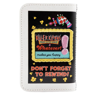 Whatever Makes You Happy Killer Klowns from Outer Space VHS Accordion Wallet