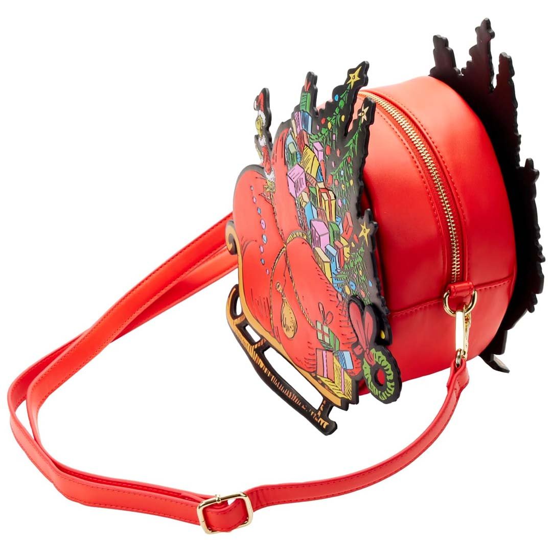 Loungefly Dr Seuss Grinch Sleigh Crossbody