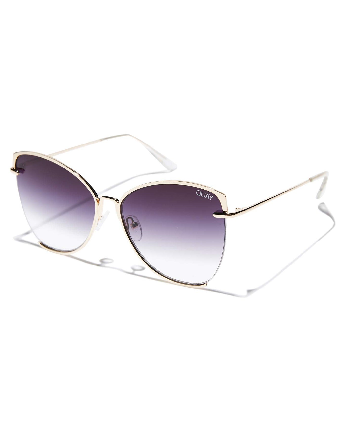 Quay Australia Women's Dusk To Dawn Butterfly Sunglasses Angle