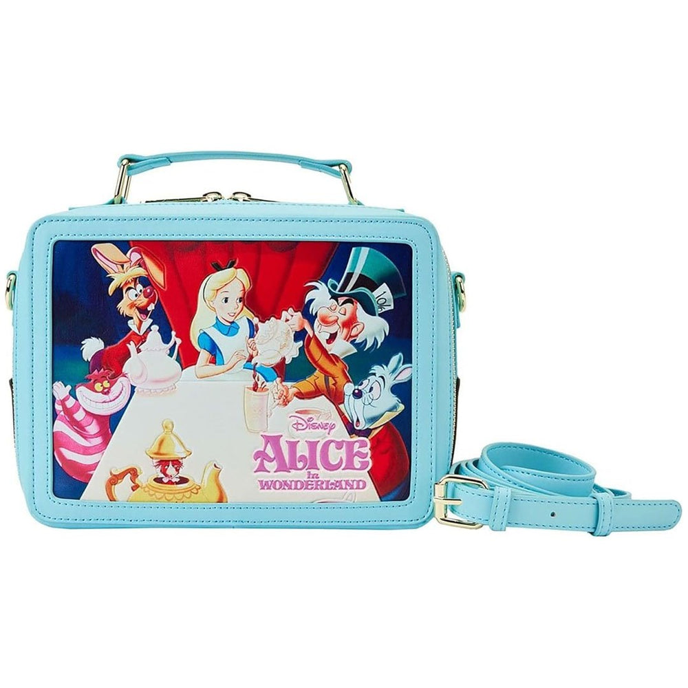 Loungefly Disney Alice in Wonderland Classic Movie Lunch Box Crossbody