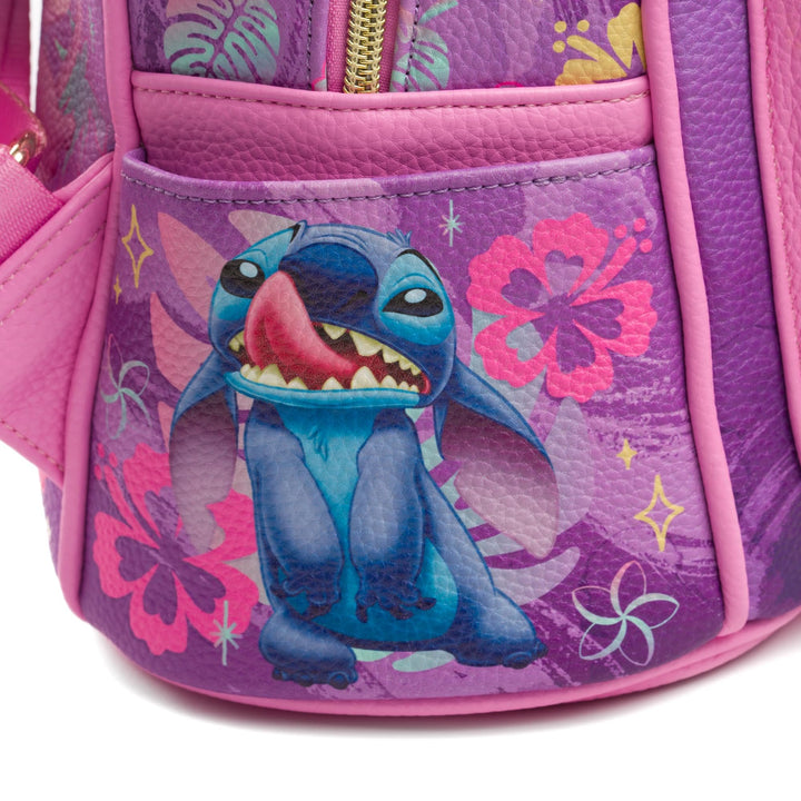 WondaPop Disney Stitch and Angel 11" Mini Backpack