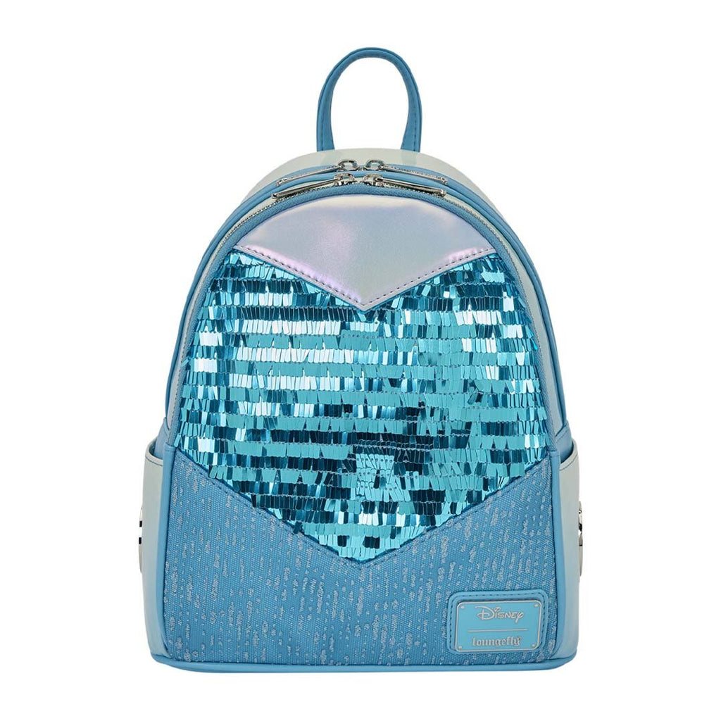 Loungefly Disney Frozen Princess Elsa Glitter Sequin Cosplay  display picture 1