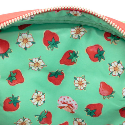 Whatever Makes You Happy Strawberry Shortcake Quilted Strawberry Crossbody Bag