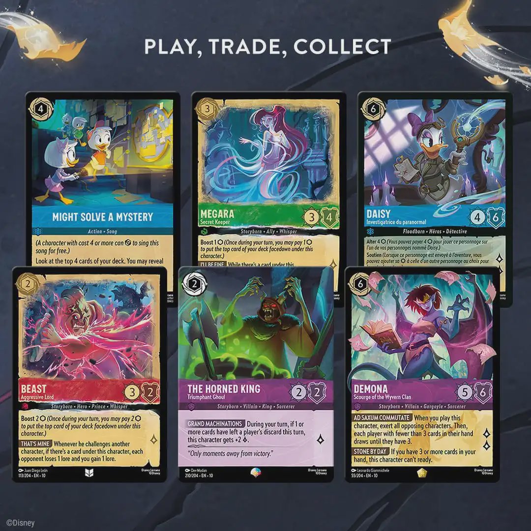 Ravensburger Disney Lorcana Trading Card Game: Whispers in The Well Assorted Single Booster Pack