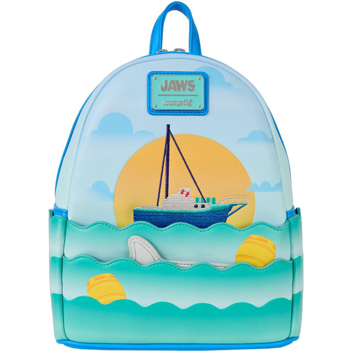 Loungefly Universal Jaws 50th Anniversary Mini Backpack