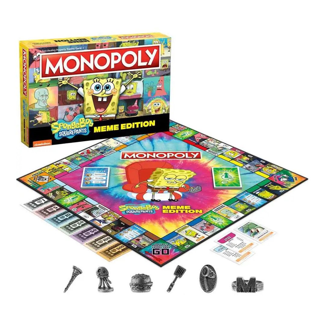 Hasbro Monopoly: Spongebob Meme Edition