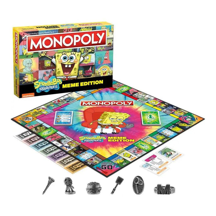 Hasbro Monopoly: Spongebob Meme Edition