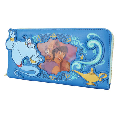 Loungefly Disney Princess Jasmine Wristlet Wallet - Lenticular Screen