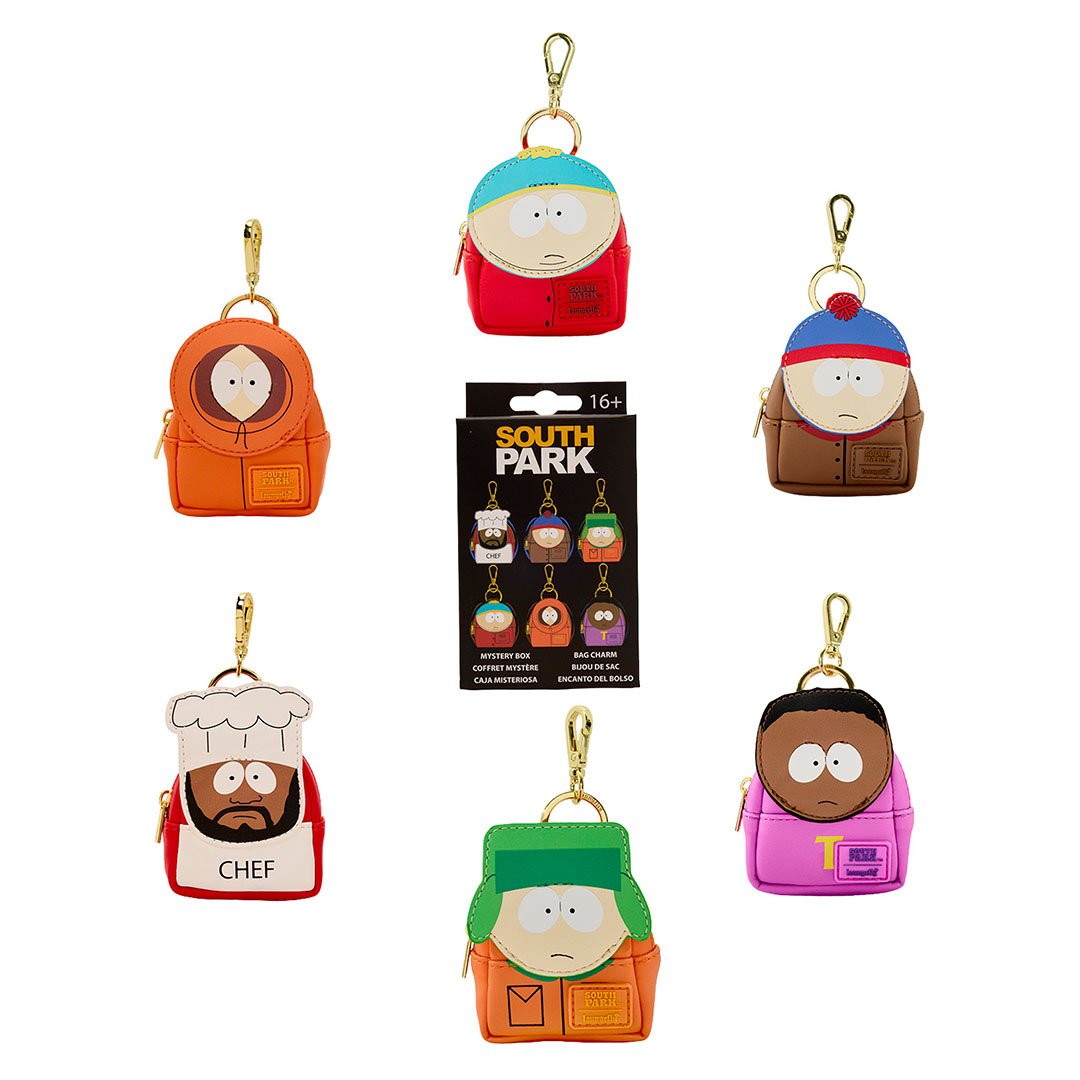 Loungefly Paramount South Park Mystery Mini Backpack Keychain Charm