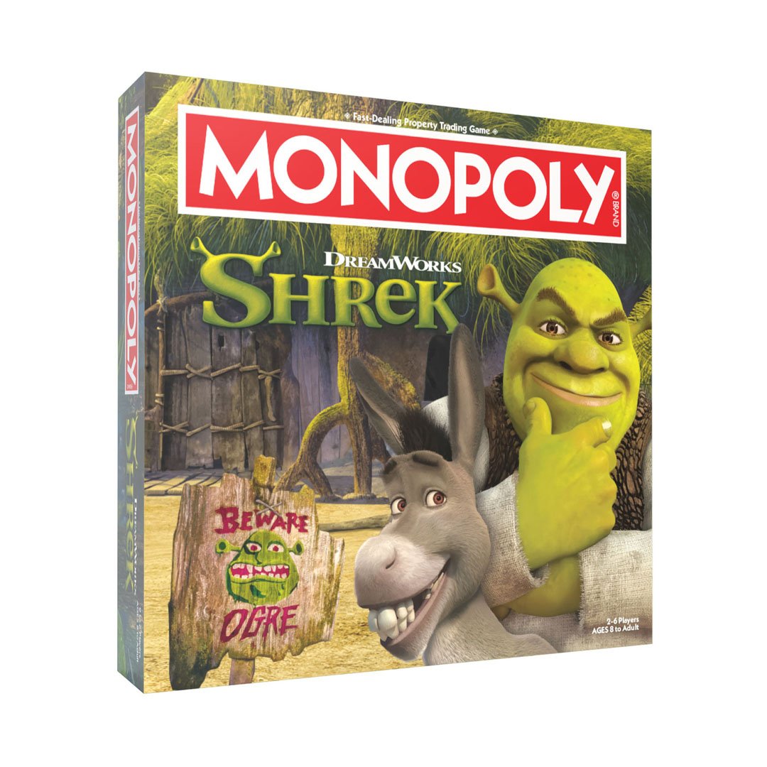  Hasbro Monopoly: Shrek 2025