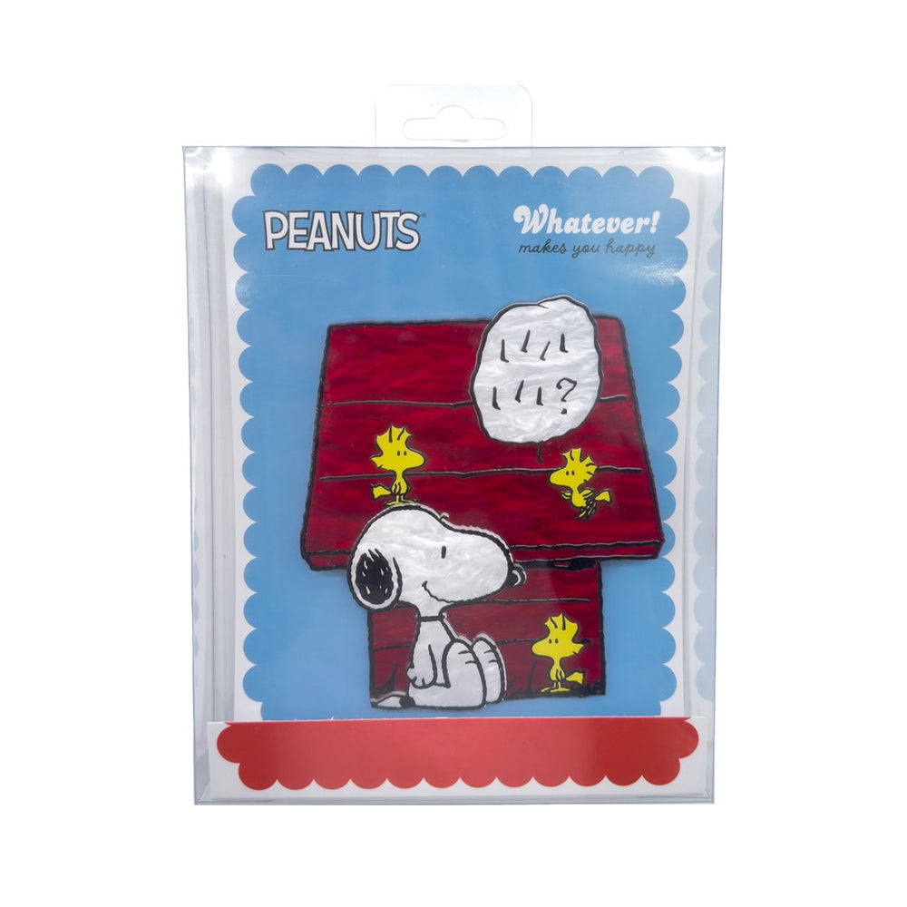 Whatever Makes You Happy Peanuts 75th Anniversary Collectible Layered Acrylic Pin