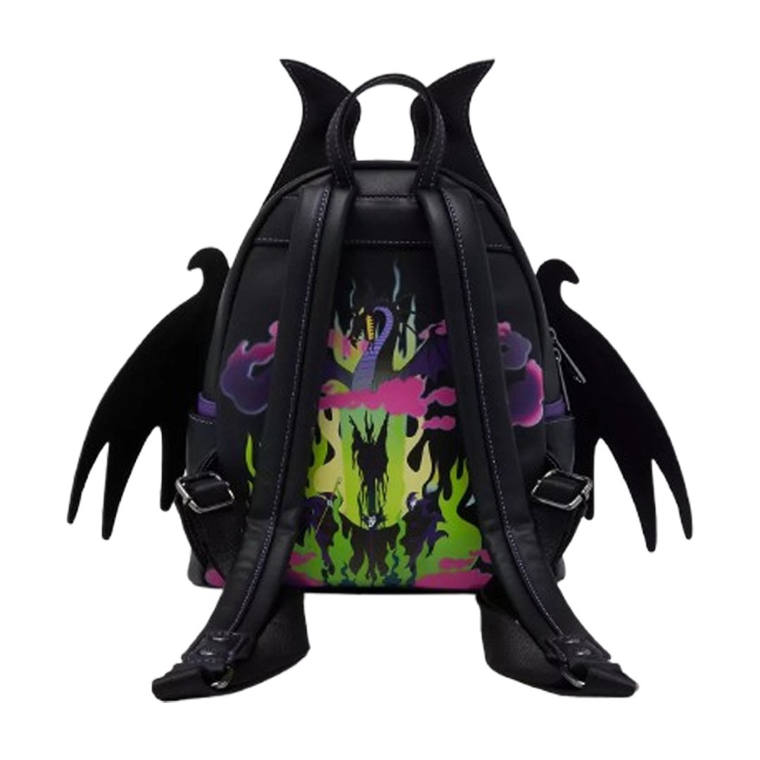 Loungefly Disney Sleeping Beauty Maleficent Figural Mini Backpack