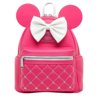 Loungefly Disney The Minnie Mouse Classic Series Mini Backpack: Glow in the Dark Glowberry - 707 Street Exclusive