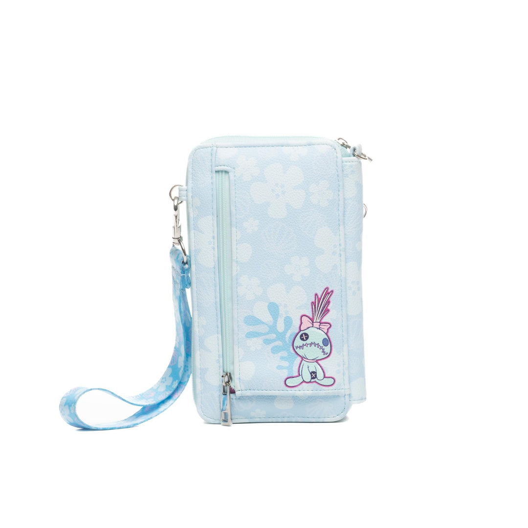 Wondapop Disney Stitch and Angel Crossbody Wallet Cell Phone Wristlet