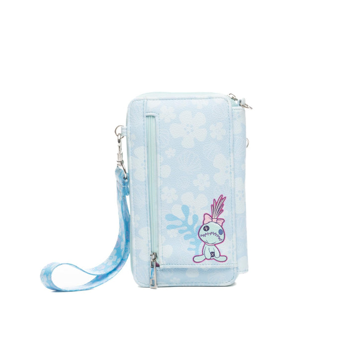 Wondapop Disney Stitch and Angel Crossbody Wallet Cell Phone Wristlet