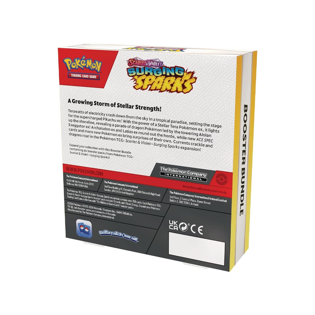 pokemon tcg scarlet and violet surging sparks booster box Pokémon TCG: Scarlet & Violet
