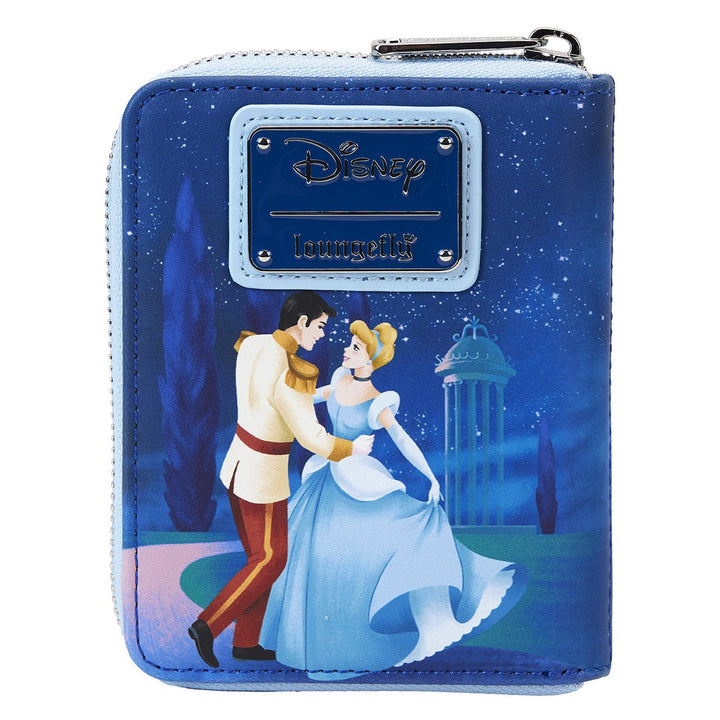 ☆Loungefly☆Cinderella 75th  Ball Zip Around Wallet Loungefly Disney Cinderella 75th Anniversary Royal Ball Zip