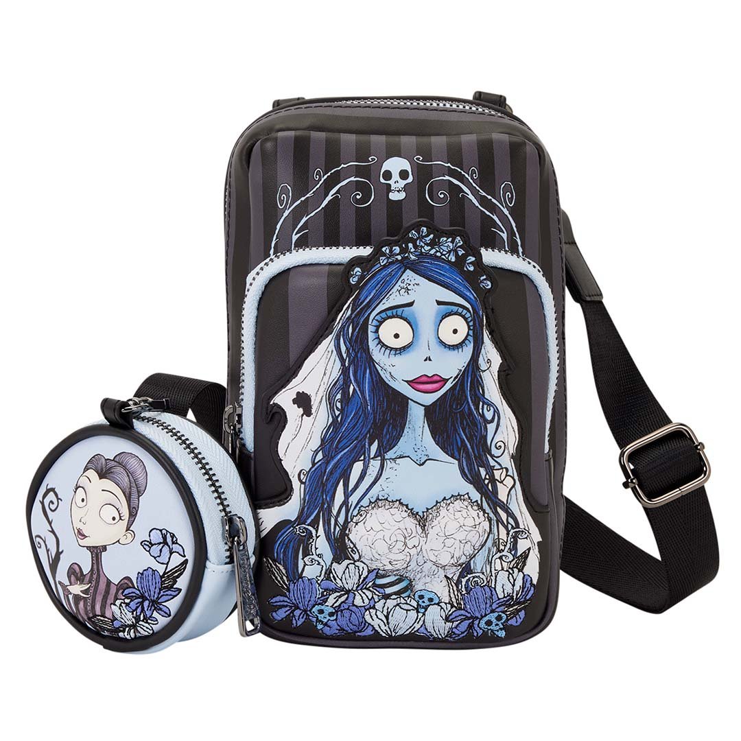 Loungefly Warner Bros Corpse Bride Crossbody Sling Bag