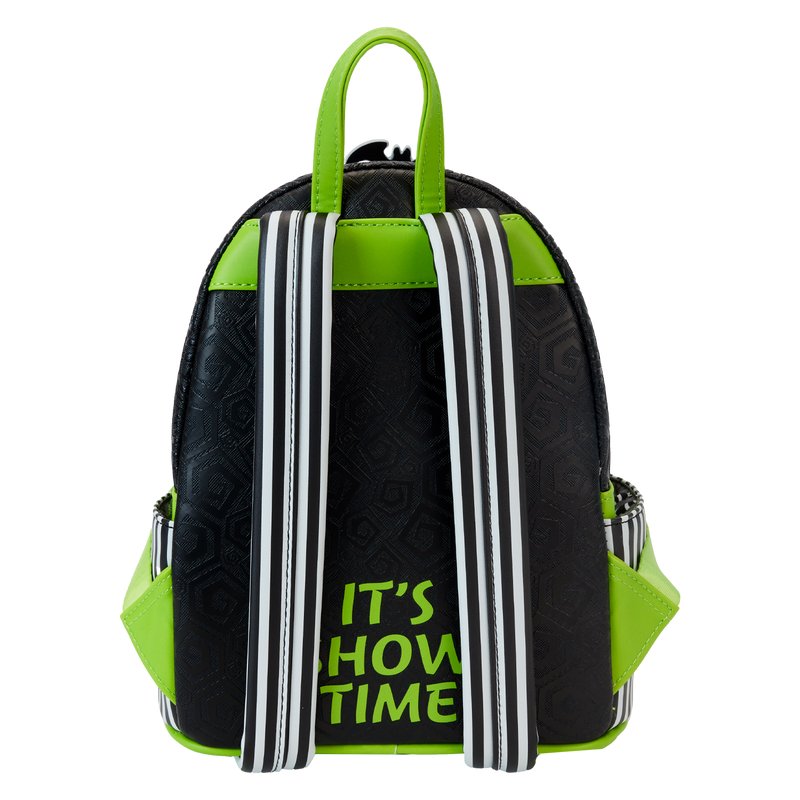 Loungefly Warner Brothers Beetlejuice Carousel Light-Up Cosplay Mini Backpack - Back