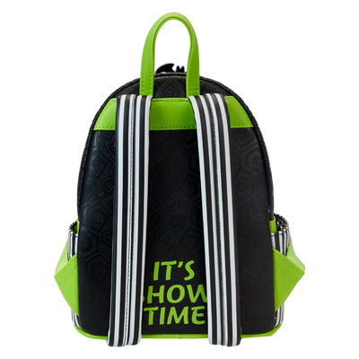 Loungefly Warner Brothers Beetlejuice Carousel Light-Up Cosplay Mini Backpack - Back