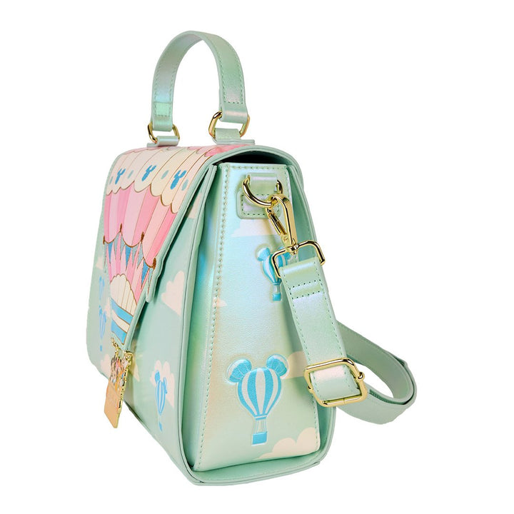 Loungefly Disney Mickey &amp; Friends Hot Air Balloon Crossbody Bag