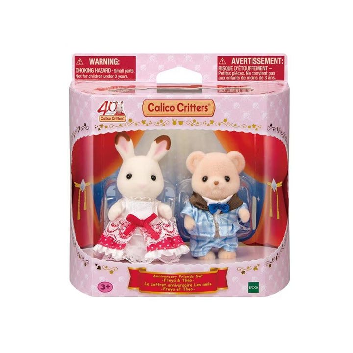 Calico Critters 40th Anniversary Friends Set - Freya &amp; Theo