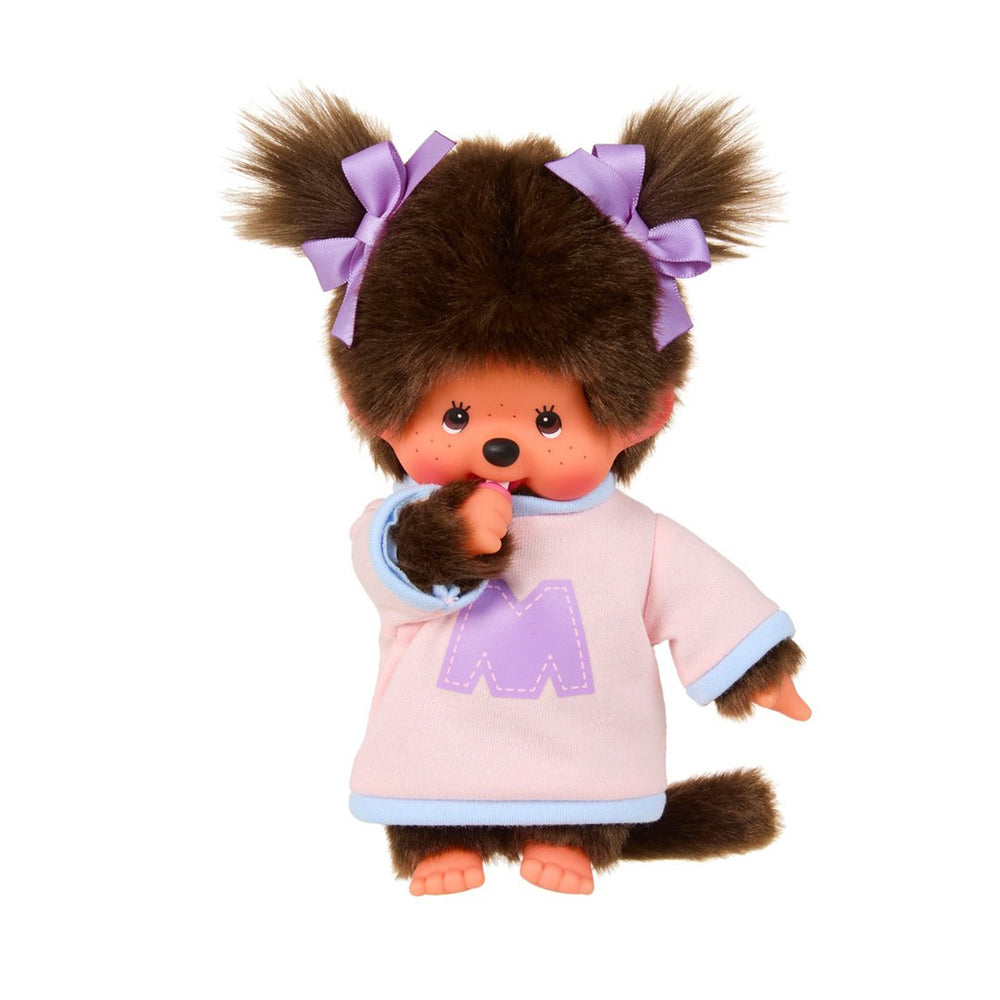 Monchhichi Girl - Bi-Colored Sweater Plush Toy