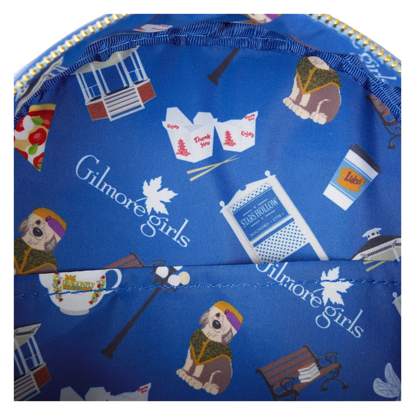 Loungefly Warner Brothers Gilmore Girls Stars Hollow Mini Backpack